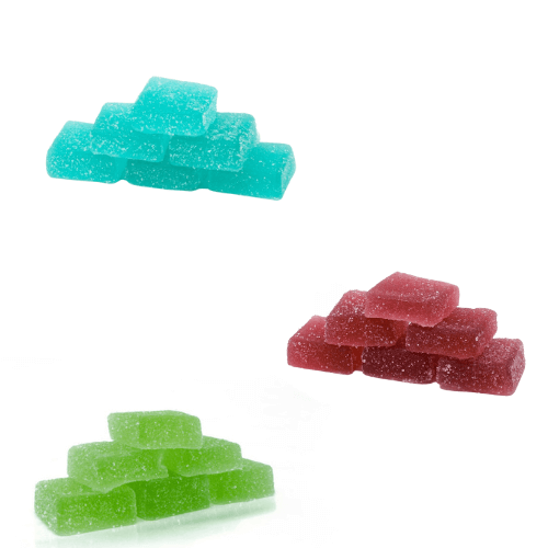 HHH 300MG - 15mg D9 THC & 15mg CBD Gummies - 1:1 ratio