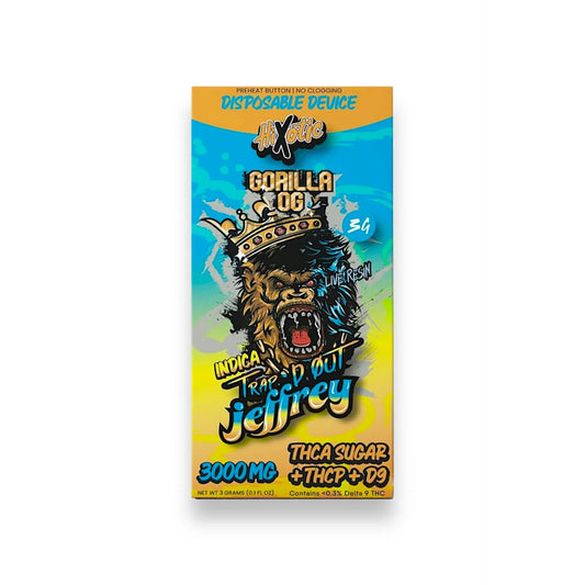 HiXotic Trap’d Out Jeffrey Disposable Vape 3g