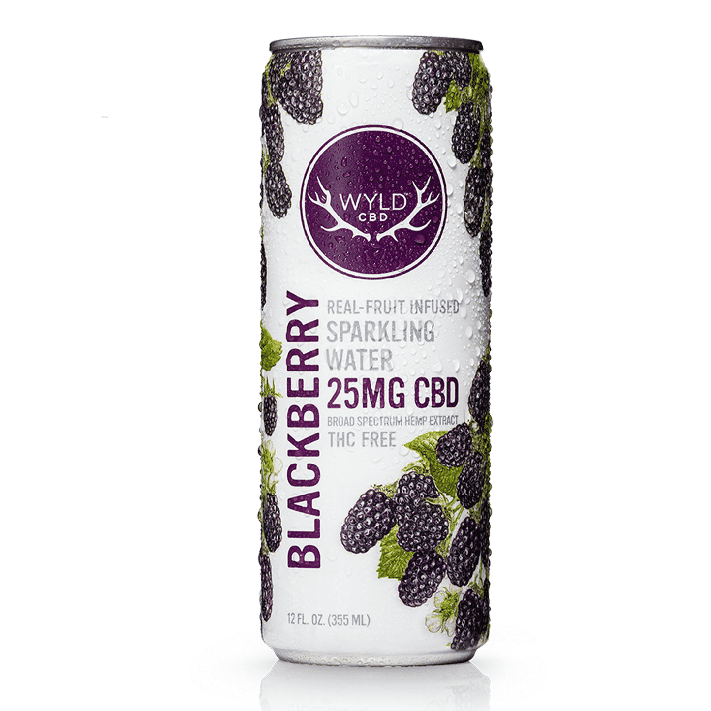 WYLD Sparkling Water 12oz (25mg CBD)