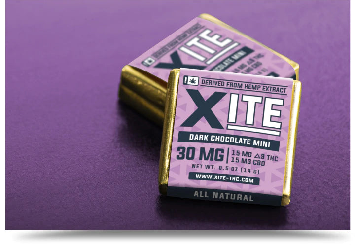 Xite Delta 9 Dark Chocolate Minis