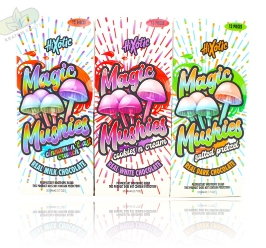 Magic Mushroom Chocolate Bars