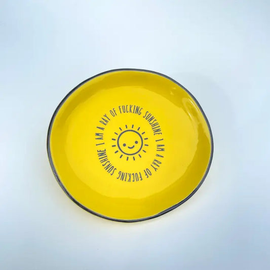 Ray of Sunshine trinket dish